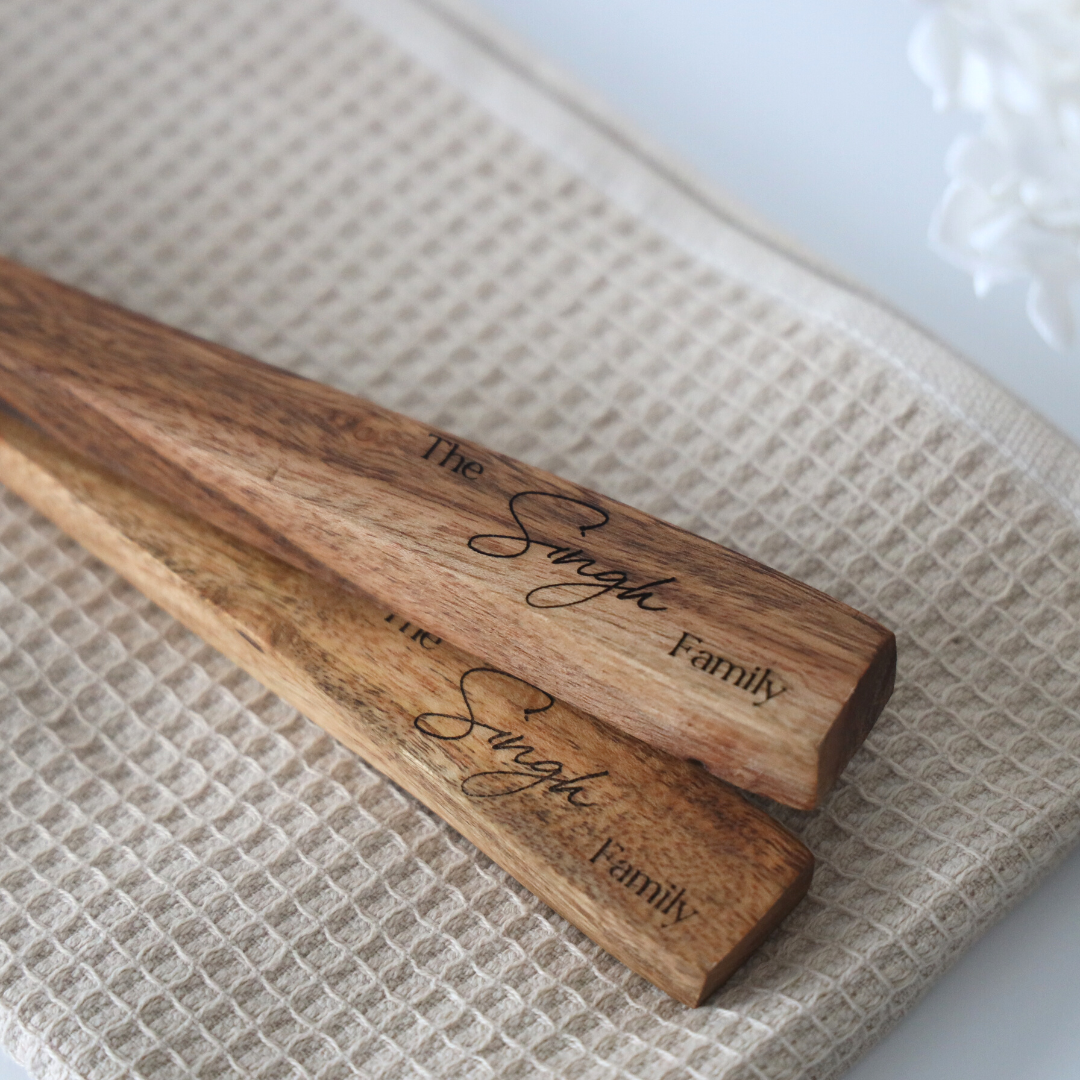 Wooden Salad Servers