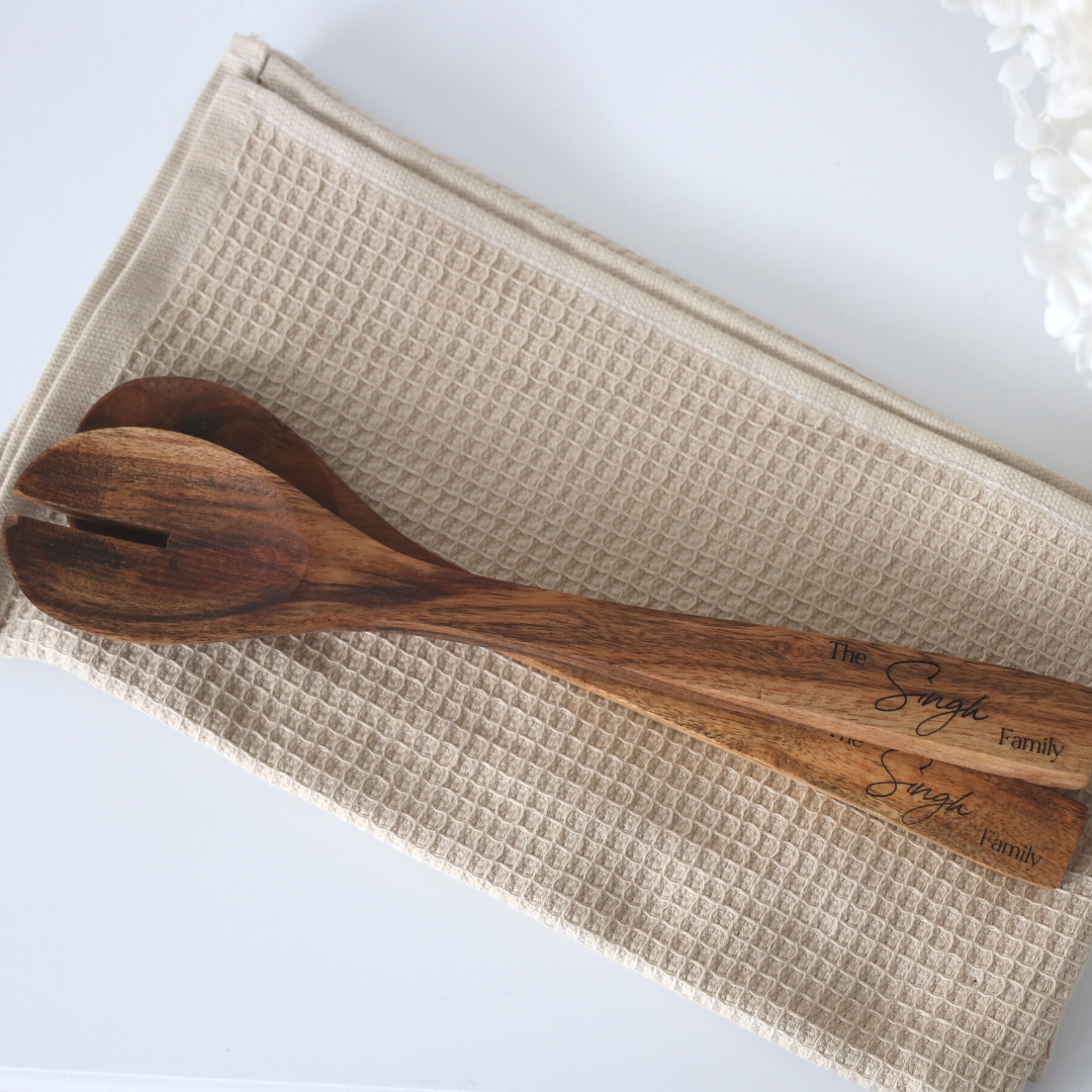 Wooden Salad Servers